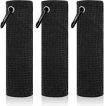 Peasug 3 Pack Golf Towels (16" X 16"), Absorbent Waffle Pattern For. Fixed Price $16.99.
