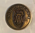 University Ridge Golf Course, Verona, Wi. -1" Coin Style Ball Marker.. Fixed Price $12.00.
