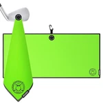 Ghost Golf Magnetic Towel (caddie) - Premium 18" X 40", Neon Green. Fixed Price $50.06.