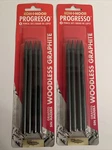Packs Of Koh-i-noor Progresso Woodless Graphite 4-PENCIL Set (hb, 2B, 4B, 6B). Fixed Price $12.99.