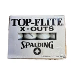Spalding Top-flite X-outs Golf Balls Dozen (12) White Sealed Box. Fixed Price $29.90.