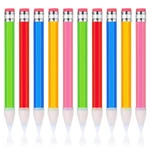 Wllhyf Pcs Wooden Jumbo Pencils For Prop, Count (pack Of 10), Multicolor. Fixed Price $33.50.
