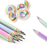 Ecotree Eco-friendly Wood & Plastic Free Rainbow Recycled Paper #2 Hb Pencils Fo. Fixed Price $12.06.