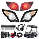 Yamaha G29 Golf Cart Light Kit Newly 12V Led Deluxe Street Legal Part Fit 2007+. Fixed Price $139.99.