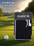 Cobra Players Microfiber Golf Towel Black Tour 39 X14 New!. Fixed Price $29.99.