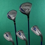 Junior Ping Moxie (5-PIECE) Driver, Fairway, 7, 9, & Sw Golf Club Set *read*. Fixed Price $97.49.