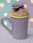 Ganz 2PC. Cupcake Butterfly Coffee Mug With Lid. Fixed Price $16.99.