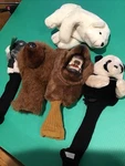 Lot Of 5 Bear By Daphnes Jplann Golf Grizzly Koala Polar Headcovers. Fixed Price $49.95.