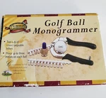 Golf Monogrammer Tool Kit Custom Balls Set Clubhouse Collection As-is. Fixed Price $17.95.