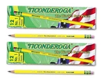 Ticonderoga Yellow Pencil, NO.1 Extra Soft Lead, Count (pack 2),. Fixed Price $14.07.