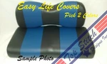 Yamaha DRIVE/DRIVE2 G-29 Golf Cart Custom Front Seat Covers Set Staple Diy. Fixed Price $63.05.