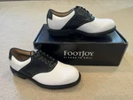 Never Opened!! Footjoy Icon Traditional Men Golf Shoes Size 8 Xw White/black. Fixed Price $120.00.