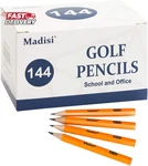 Madisi Golf #2 Hb Half Pencils, 3.5" Mini Pre-sharpened, 144 Count. Fixed Price $14.12.