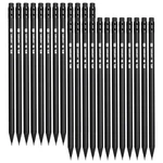 M&g Wood-cased Hb Pencils, 1 Count (pack Of 24), Obsid Series-black. Fixed Price $20.41.