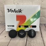 Volvik Golf Vivid 3-PIECE Matte Finish Black Balls Dozen Box 12 Count New. Fixed Price $32.99.