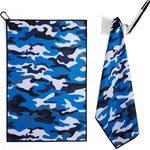Gbourly Magnetic Golf Towels With Clip, Microfiber Waffle Design, Blue Camo. Fixed Price $28.99.