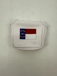 Sunfish Golf Putter Headcover N.c. State Flag Solid White Mallet Magnetic 116. Fixed Price $29.99.