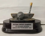 Longest Putt Golf Trophy - RF590SG Free Engraving. Fixed Price $20.99.