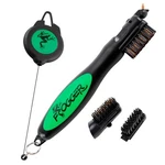 Pga Award Winning Golf Cleaning Brush With Groove Cleaner And Retractable Cord. Fixed Price $34.29.