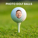 Custom Photo Balls Personalized Face Funny Golfer Gift (6 Pack). Fixed Price $19.99.