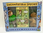 Mary Meyer Golfer Vs. Gopher Incompatible Species Finger Puppets New. Fixed Price $11.99.