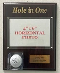 Personalized Golf Hole In One Display W Your 4X6 Photo Ball & Engraved Nameplate. Fixed Price $59.99.