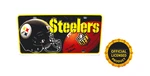Licensed Nfl Pittsburg Steelers Metal Novelty Car Plate Auto Tag. Fixed Price $15.96.