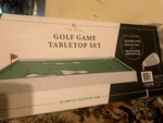 Golf Complete Tabletop Game! Very Cool! With Components Sealed Original Box. Fixed Price $16.95.