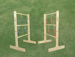 Texas Christian University "tcu" Engraved Ladder Golf / Toss Lawn Game. Fixed Price $207.99.