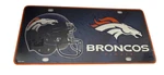 Nfl Denver Broncos Metal License Plate Tag. Condition Is New. Fixed Price $19.85.