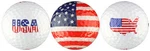 Usa Flag Golf Ball Gift Set. Fixed Price $12.98.