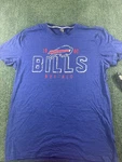 Buffalo Bills Tee Shirt Men Large Blue Nfl Team Apparel Nwt. Fixed Price $25.88.