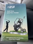 10L0L Mini Golf Bag Holder With 3 Pens Office Desk Decor Gift - Sealed. Fixed Price $10.00.