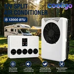 Cooligo 12V Electric Split Air Conditioner Parking A/c Kit For Vans Buses. Fixed Price $440.89.