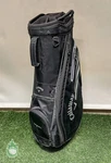 Used Callaway Chev 14 Golf Cart Carry Bag Black/grey Embroidered Cascata. Fixed Price $129.99.
