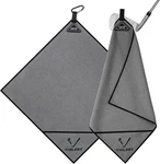Magnetic Golf Towel - Exclusive Cleaning 18"L 18"W, Gray. Fixed Price $28.99.