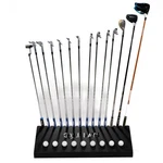 Golfbays Display Rack, Holds 14 Clubs & 9 Balls Indoor Storage. Fixed Price $199.99.
