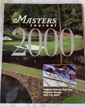 2000 Masters Journal Official Program (champion - Vijay Singh). Fixed Price $12.99.