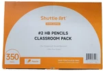 Shuttle Art Wood-cased #2 Hb Pencils, 350 Pack Sharpened Yellow With Era. Fixed Price $29.99.
