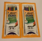 Packages 16 Bic Xtra-fun #2 Pencils Break Resistant Two Toned Colored Barrels. Fixed Price $12.00.