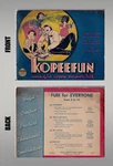Kopeefun Magic Copy Paper Kit Embree Mfg. Co., 1940 Cartoon Transfers, 8"X10. Fixed Price $22.99.