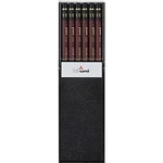 Mitsubishi Pencil Hi-uni Wooden Box Of 12 HU4B Japan 191548. Fixed Price $46.36.
