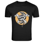 Snake And Bones Skull Tattoo Style Graphic T-shirt. Fixed Price $19.99.