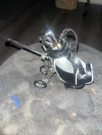 Golf Holder With 3 Club Pens And Movable Cart, Mini Bag Desk Decor. Fixed Price $21.11.