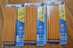 Paper Mate Everstrong #2 Classic Wood Pencils Reinforced 72 Counts 3 Packs Of 24. Fixed Price $10.99.