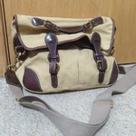 Mulholland Bros Angler Bag Mens Leather Canvas Shoulder Messenger Briefcase. Fixed Price $159.99.