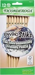 Ticonderoga Envirostik Pencils, Wood-cased #2 Hb Soft, Natural,.... Fixed Price $9.03.