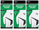 Three (3) New Callaway Weather Spann Golf Gloves, Or Womens, Left Right. Fixed Price $25.97.