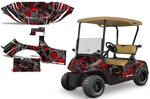 Golf Cart Graphics Kit Decal Sticker For E-z-go Rxv 2008-2015 Tune In Red. Fixed Price $299.95.