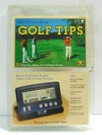 Golf Tips Smart Calendar Alarm Digest Seiko DF-4454B Displays Time Day Date. Fixed Price $15.00.
